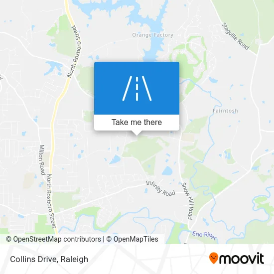 Mapa de Collins Drive