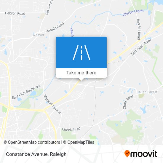Mapa de Constance Avenue
