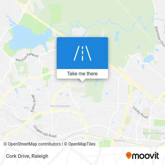 Cork Drive map