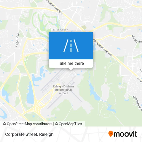 Corporate Street map