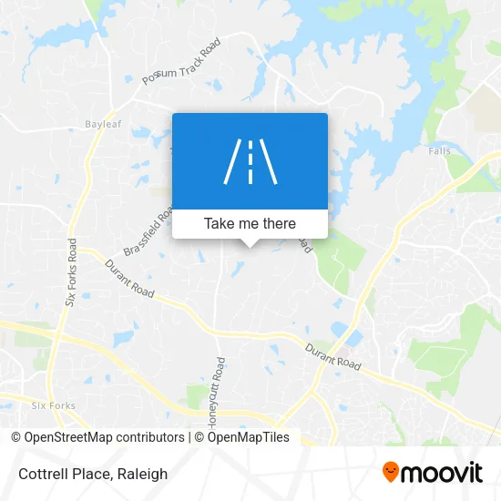 Cottrell Place map