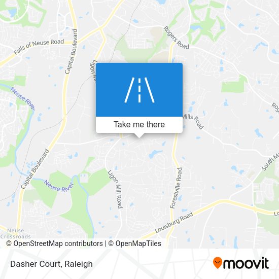 Mapa de Dasher Court