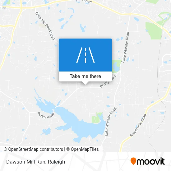 Dawson Mill Run map