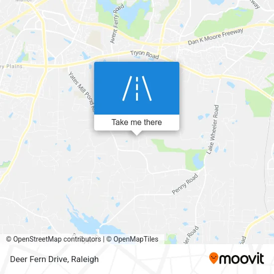 Deer Fern Drive map