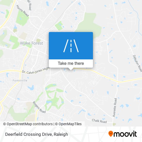 Deerfield Crossing Drive map