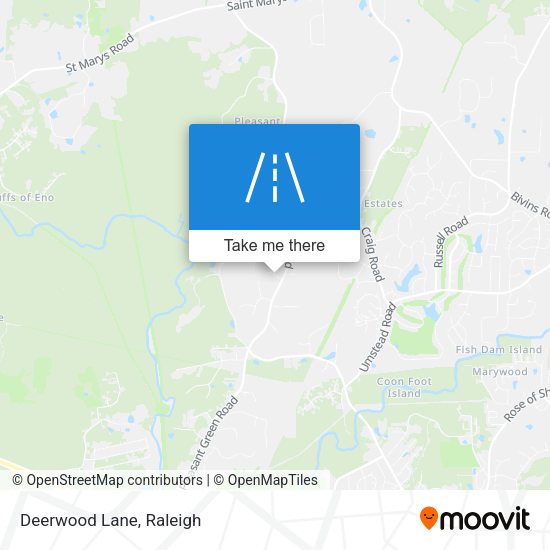 Mapa de Deerwood Lane