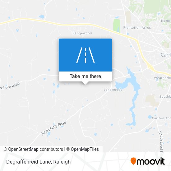 Mapa de Degraffenreid Lane