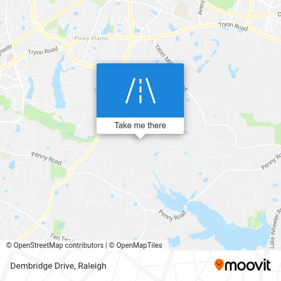 Dembridge Drive map