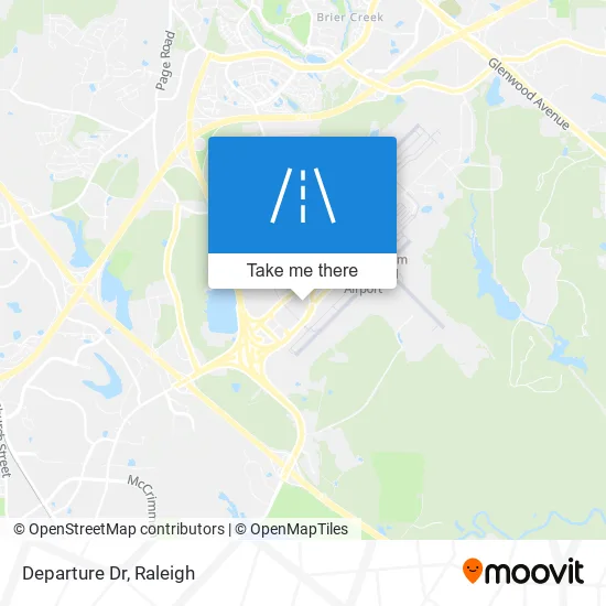 Departure Dr map
