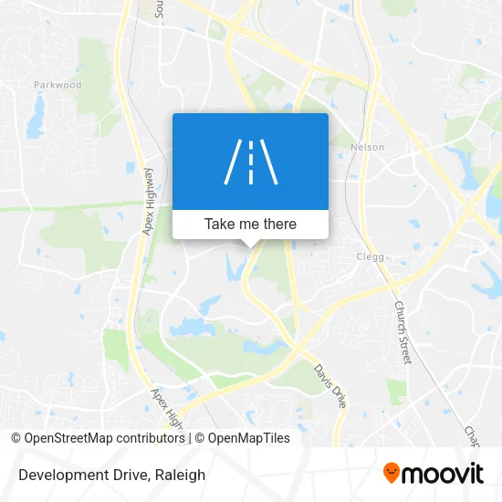 Development Drive map