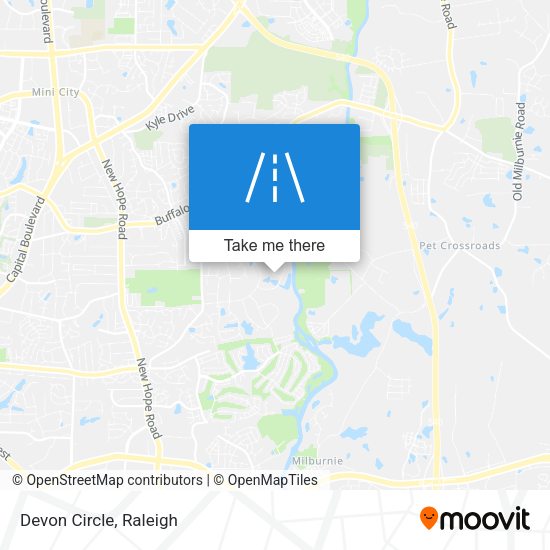 Mapa de Devon Circle