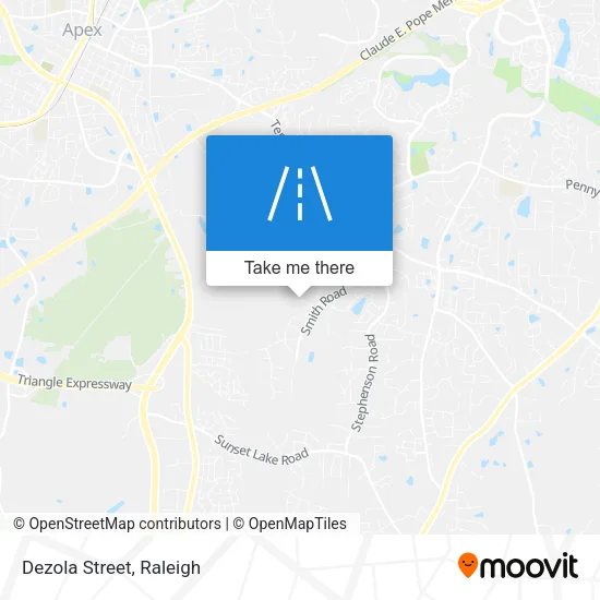 Dezola Street map