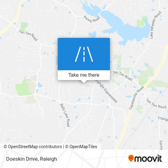 Mapa de Doeskin Drive