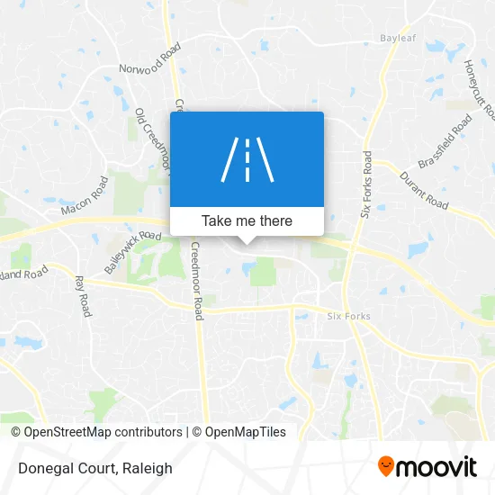 Donegal Court map