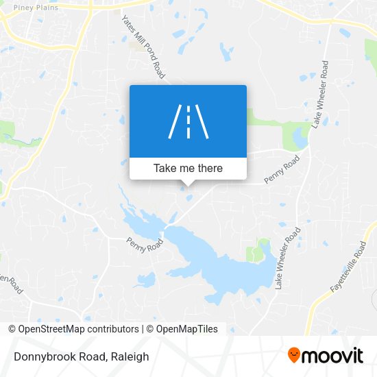 Mapa de Donnybrook Road