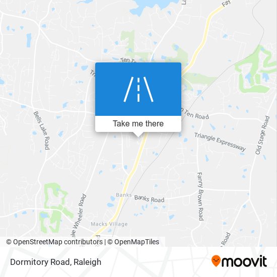 Dormitory Road map