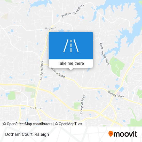 Mapa de Dotham Court