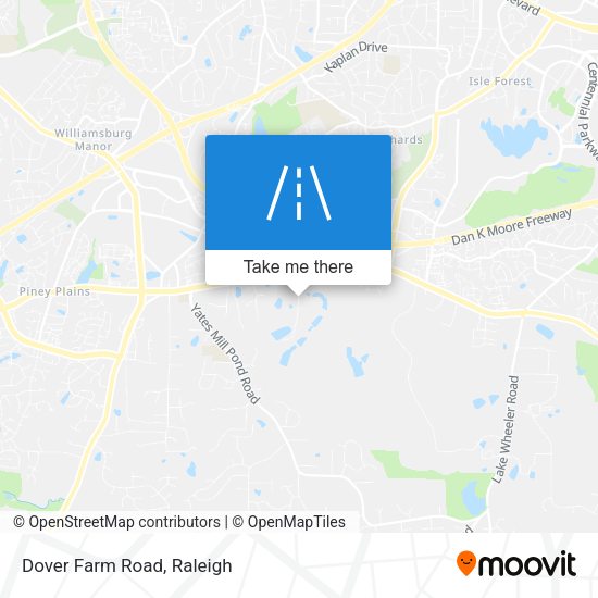 Mapa de Dover Farm Road