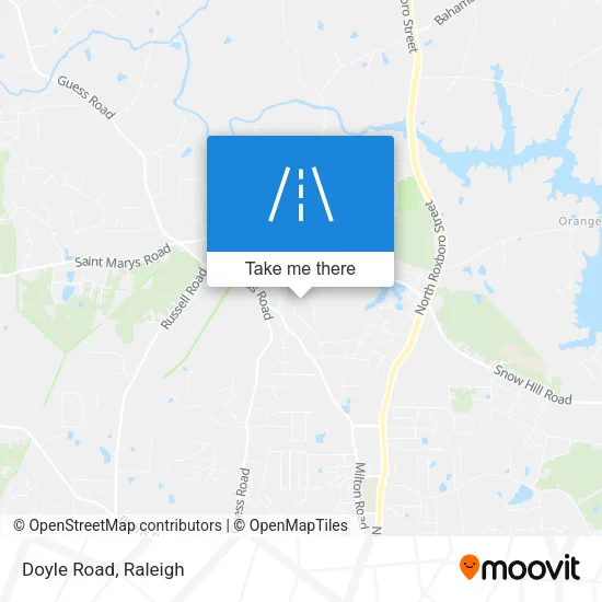 Doyle Road map