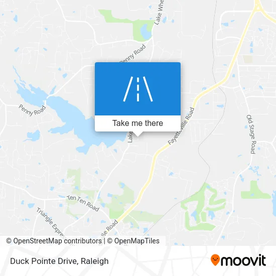 Duck Pointe Drive map
