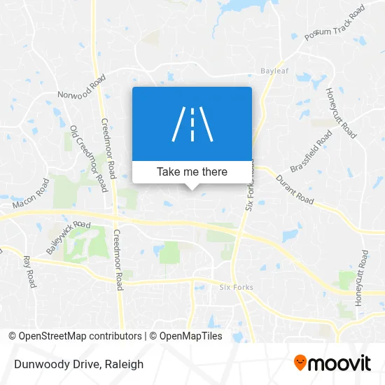 Dunwoody Drive map