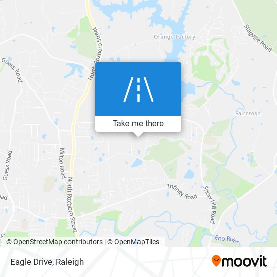 Eagle Drive map