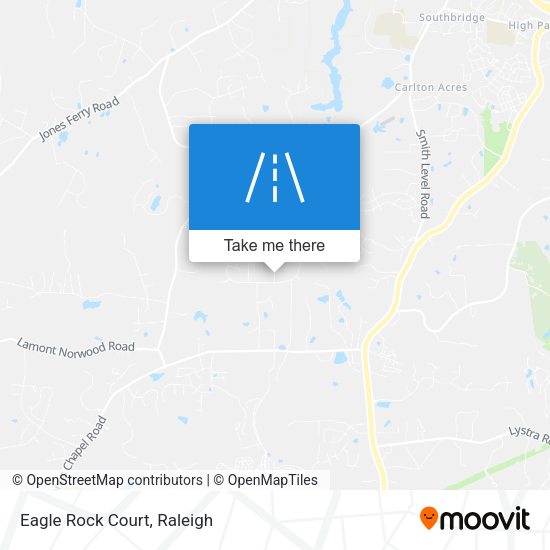 Mapa de Eagle Rock Court