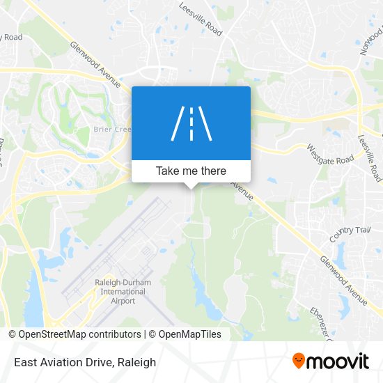 Mapa de East Aviation Drive