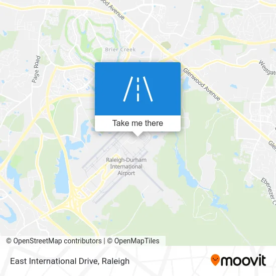 East International Drive map