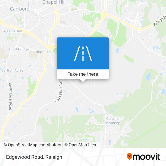 Mapa de Edgewood Road