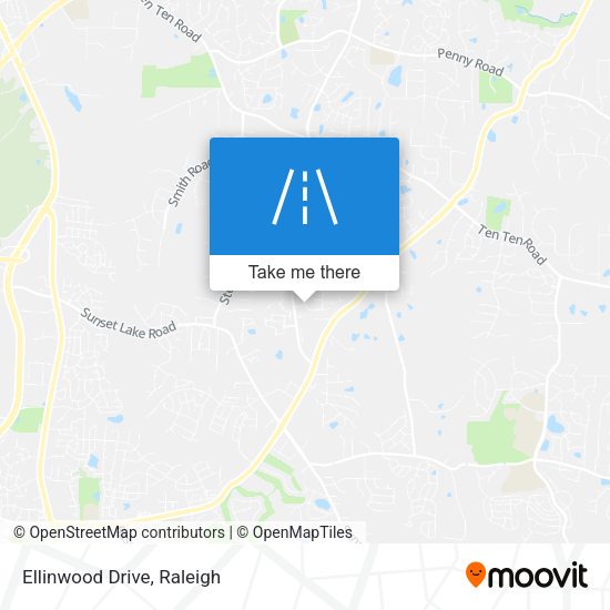 Ellinwood Drive map