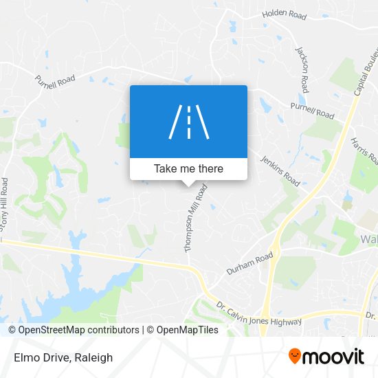 Mapa de Elmo Drive