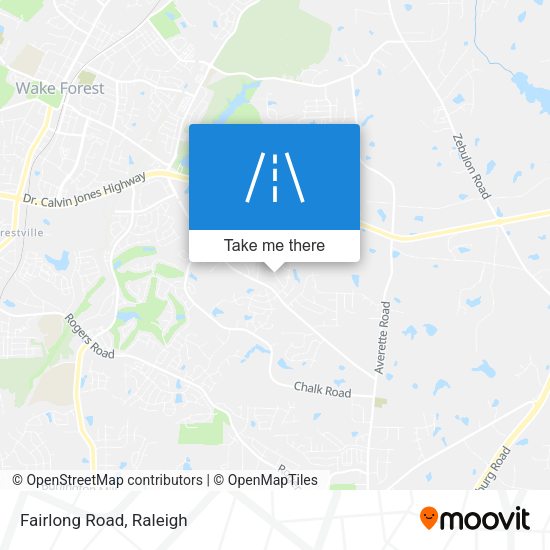 Mapa de Fairlong Road