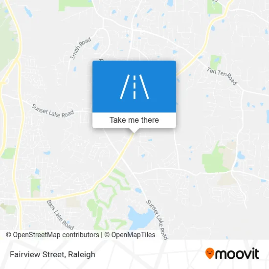 Fairview Street map