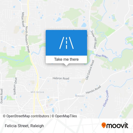 Mapa de Felicia Street