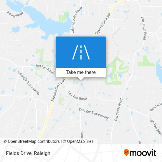 Mapa de Fields Drive