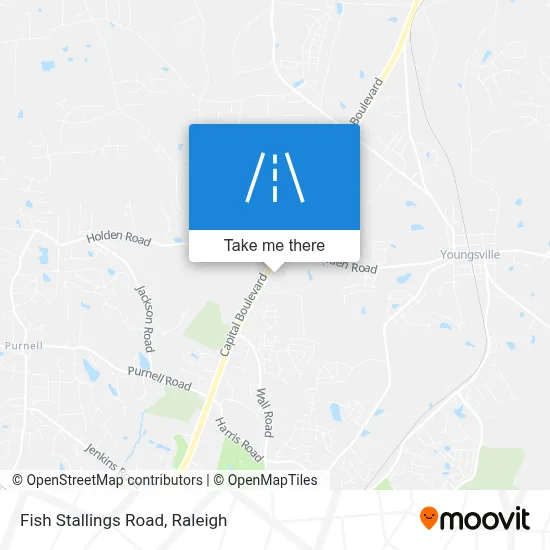 Fish Stallings Road map