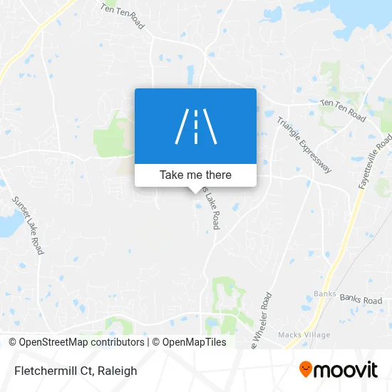 Fletchermill Ct map