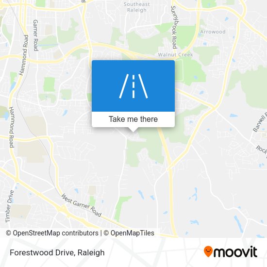 Mapa de Forestwood Drive