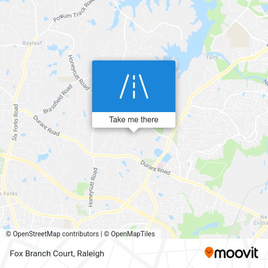 Mapa de Fox Branch Court