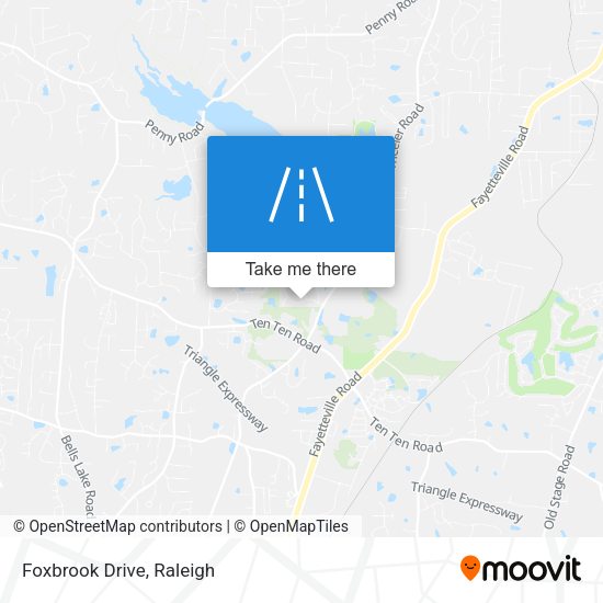 Mapa de Foxbrook Drive