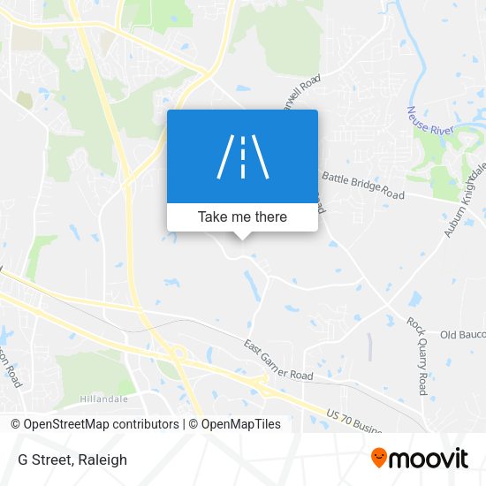 Mapa de G Street