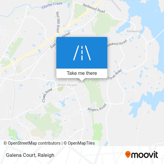Mapa de Galena Court