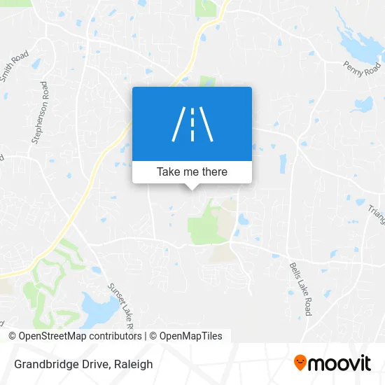 Grandbridge Drive map