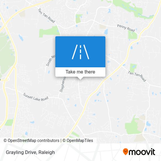 Mapa de Grayling Drive