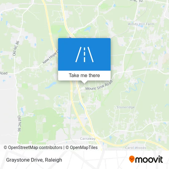 Graystone Drive map