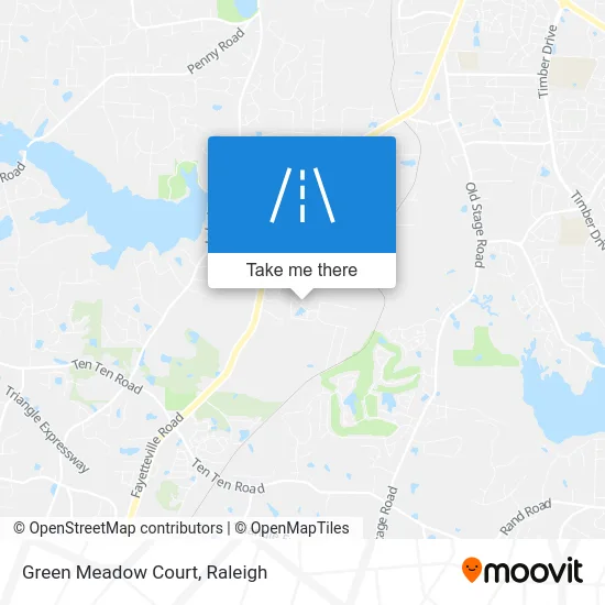 Green Meadow Court map