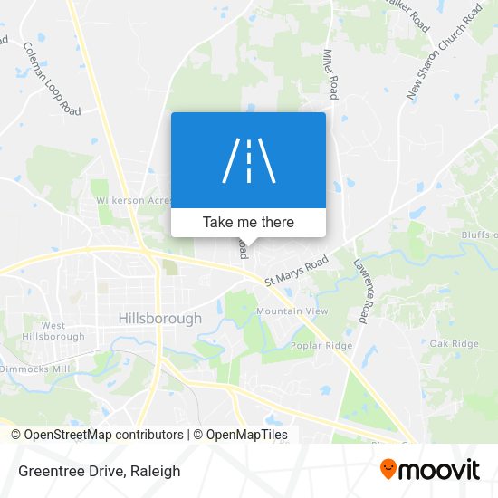 Greentree Drive map