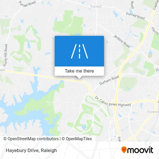 Hayebury Drive map