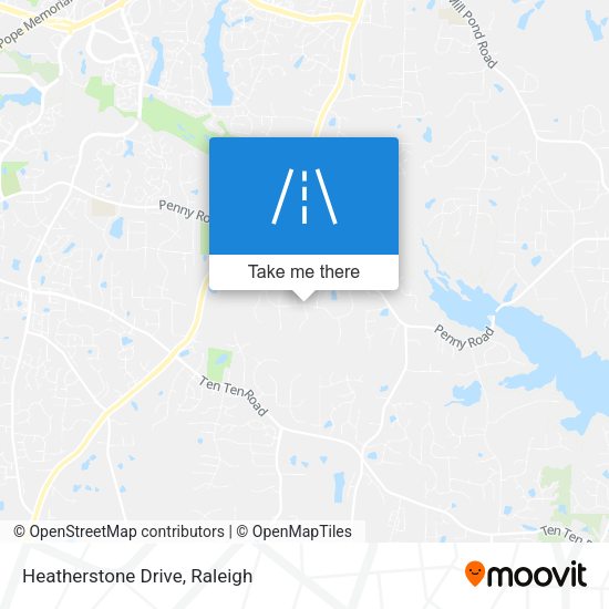 Heatherstone Drive map